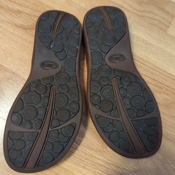 Chaco Abbey Flip Flop Sandals Womens 7 Peach Pink Coral Slip On Summer Beach - Picture 6 of 7